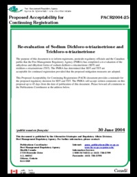 Re-evaluation of sodium dichloro-s-triazinetrione and trichloro-s-triazinetrione