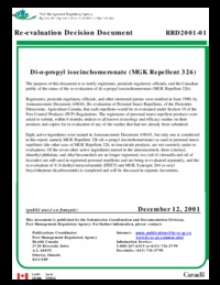 Di-n-propyl isocinchomeronate (MGK Repellent 326)
