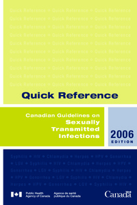 Canadian guidelines on sexually transmitted infections : quick reference