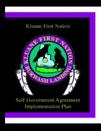 Kluane First Nation Self-Government Agreement implementation plan