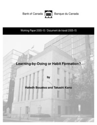 Learning-by-doing or habit formation?