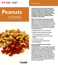 Peanuts : one of the nine most common food allergens