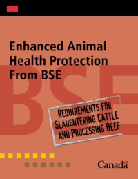 Enhanced animal health protection from BSE : requirements for slaughtering cattle and processing beef