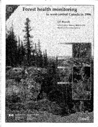 Forest health monitoring in west-central Canada in 1996