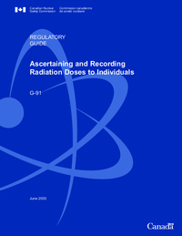 Ascertaining and recording radiation doses to individuals