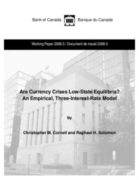 Are currency crises low-state equilibria? : an empirical, three-interest-rate model