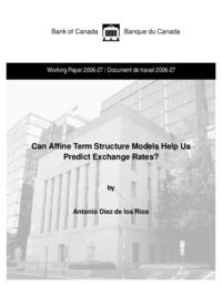 Can affine term structure models help us to predict exchange rates?