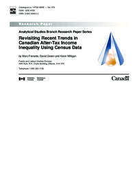 Revisiting recent trends in Canadian after-tax income inequality using census data
