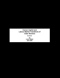 Human capital and labour market transitions of older workers