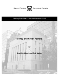 Money and credit factors