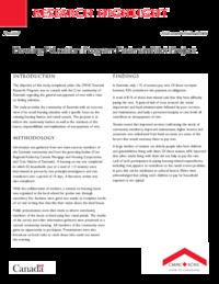 Housing Education Program : Eastmain pilot project