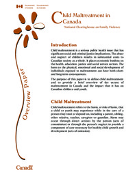 Child maltreatment in Canada