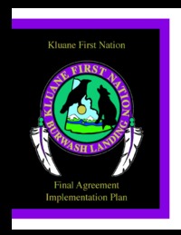 Kluane First Nation Final Agreement implementation plan