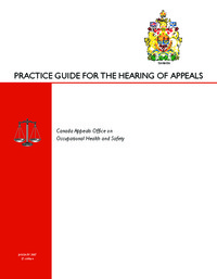 Practice guide for the hearing of appeals