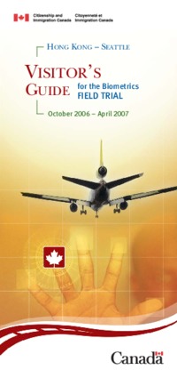 Hong Kong - Seattle visitor's guide for the biometrics field trip, October 2006             - April 2007
