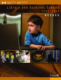 Library and Archives Canada, 2007-2008 : access