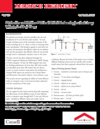 Evaluation of water-efficient toilet technologies to carry waste in drainlines