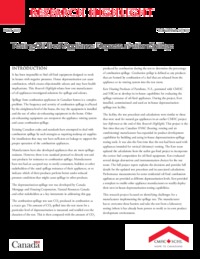 Testing oil-fired appliance depressurization spillage
