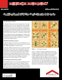Applying fused grid planning in Stratford, Ont