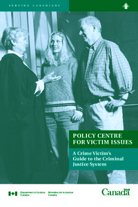 A crime victim's guide to the criminal justice system