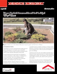 Green roofs : a resource manual for municipal policy makers