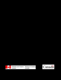 Fish life history and habitat use in the Northwest Territories : round whitefish (Prosopium cylindraceum)