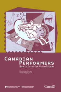 Canadian performers : how to enter the United States