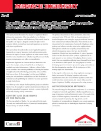 Requalification of suburbs and regulatory frameworks : current situation and easing             measures