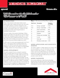 Validation of an onsite wastewater risk assessment model