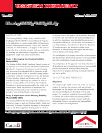 Housing stability validity study