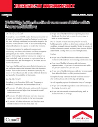 Variability in construction insurance and alternative insurance solutions