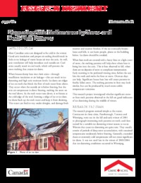 Diagnosing attic performance by snow- and frost-melt patterns