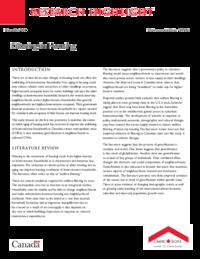 Filtering in housing