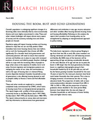 Housing the boom, bust and echo generations