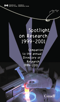 Spotlight on research 1999-2001 : companion to the annual Directory of research