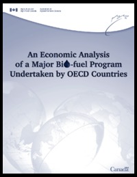 An economic analysis of a major bio-fuel program undertaken by OECD countries