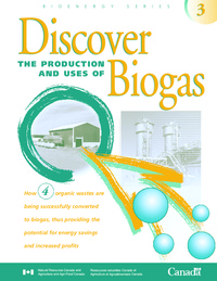 Discover the production and uses of biogas : how 4 organic wastes are being successfully             converted to biogas, thus providing the potential for energy savings and increased             profits