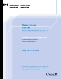 Guide to federal incorporation to help small businesses incorporate federally