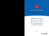 Mobilizing science and technology to Canada's advantage