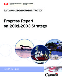 Sustainable development strategy : progress report on 2001-2003 strategy
