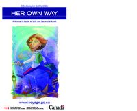 Her own way : a woman's guide to safe and successful travel