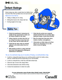 Infant swings