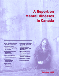 A report on mental illnesses in Canada