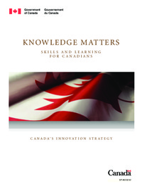 Knowledge matters : skills and learning for Canadians