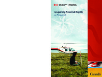Acquiring mineral rights in Nunavut