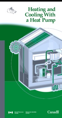 Heating and cooling with a heat pump