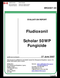 Fludioxonil ; Scholar 50WP fungicide