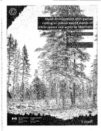 Stand development after partial cutting of mature mixed stands of white spruce and aspen             in Manitoba