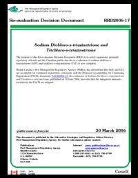 Sodium Dichloro-s-triazinetrione and Trichloro-s-triazinetrione