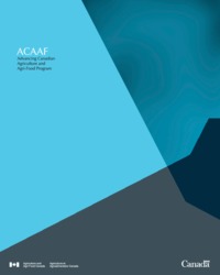 ACAAF : Advancing Canadian Agriculture and Agri-Food Program
